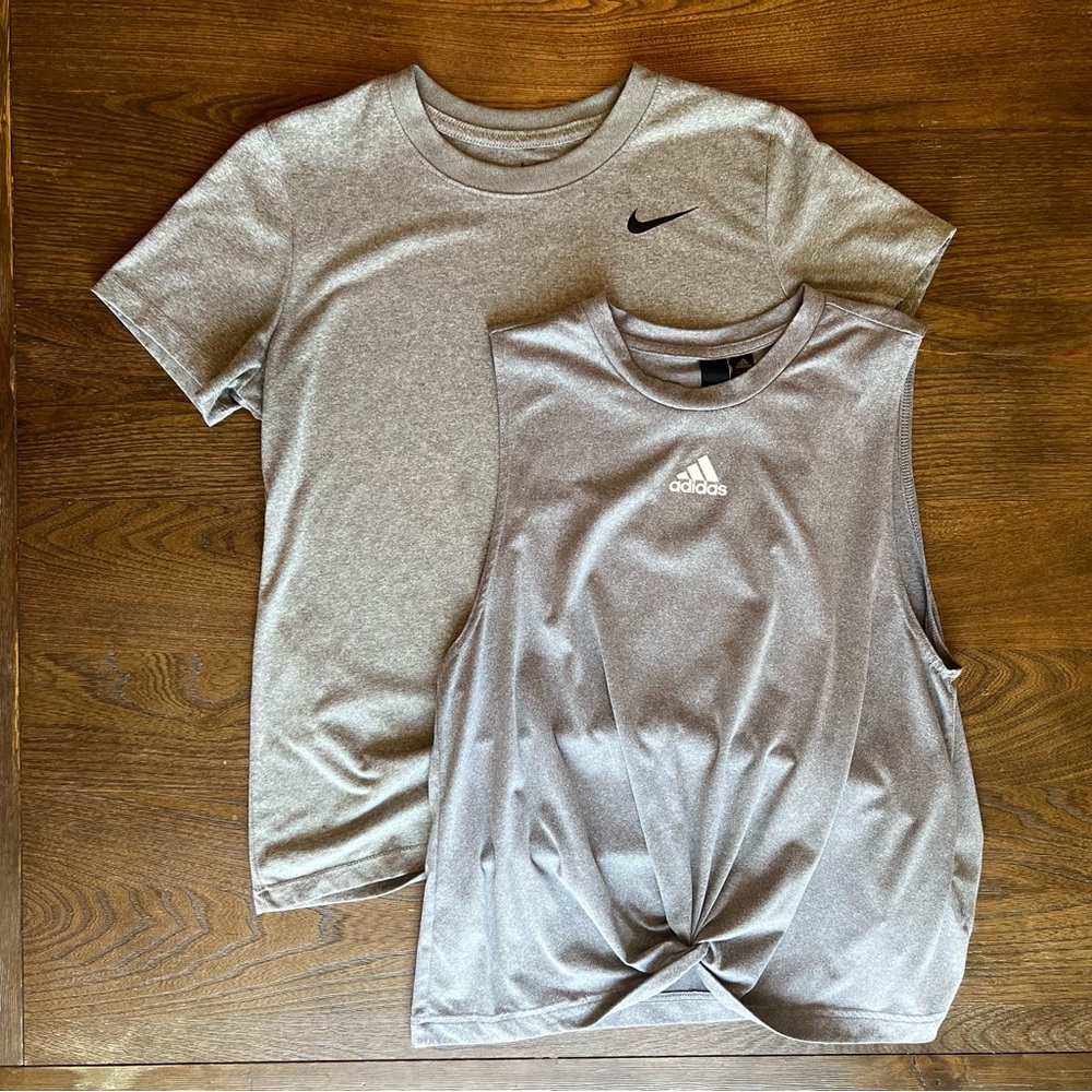 Nike & Adidas Shirts M